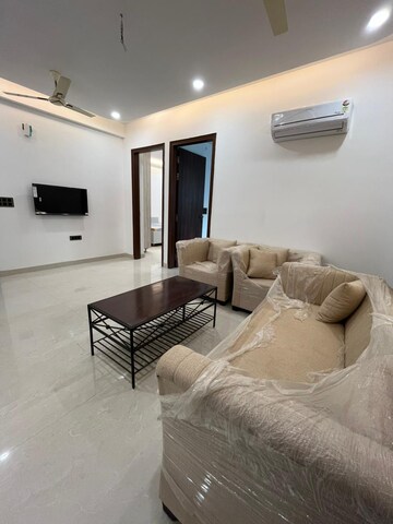 Living Room in 3 BHK Builder Floor at Empire Floors, Sector 57 – for Rent