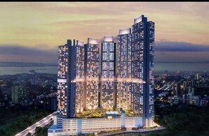 2.5 BHK Apartment – Exterior View View at LnT Crescent Bay T4, Parel - for Sale