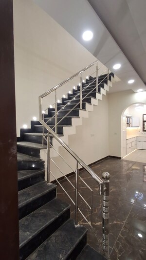 Staircase in 3 BHK Builder Floor at Ghazipur – for Sale