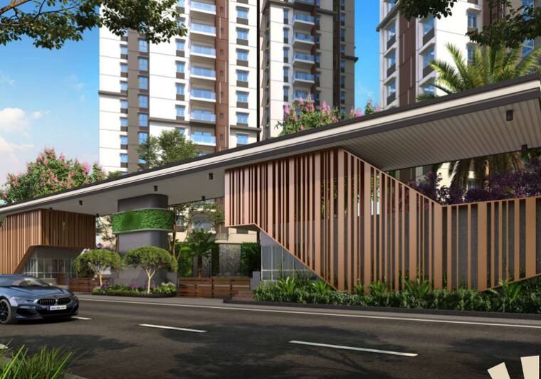 Exterior View, kokapet 3 Bedroom 1750 Sq.Ft. Apartment In Kokapet Hyderabad 9628852