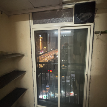 Balcony in 2 BHK Apartment at DB Realty Orchid Ozone, Ketkipada – for Rent