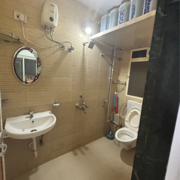 Bathroom in 2 BHK Apartment at DB Realty Orchid Ozone, Ketkipada – for Rent
