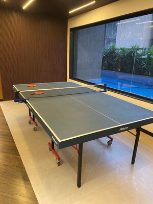 Team Area in 3 BHK Apartment at Lodha Azzuro, Parel – for Rent