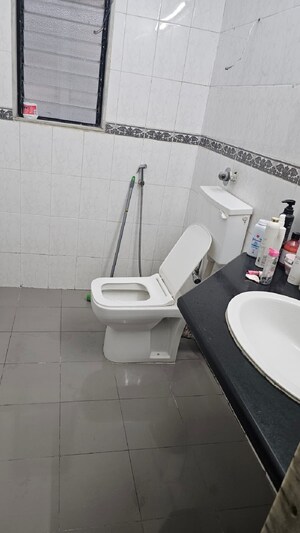 Bathroom in 2 BHK Apartment at Bandra West – for Rent