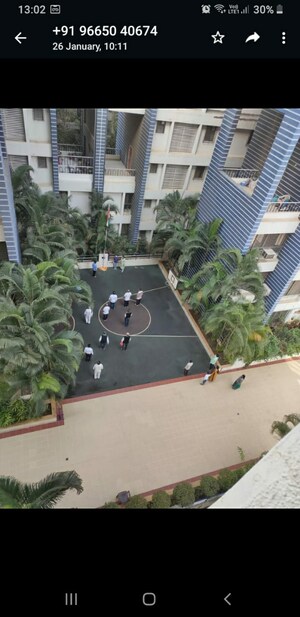 Balcony in 2 BHK Apartment at Amit Sapphire Park, Balewadi – for Rent