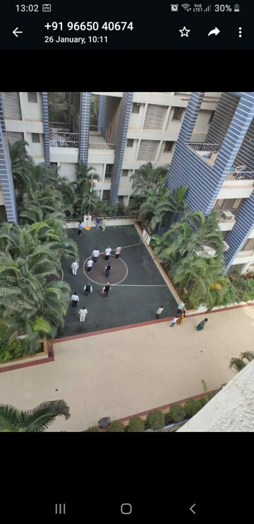 Balcony in 2 BHK Apartment at Amit Sapphire Park, Balewadi – for Rent