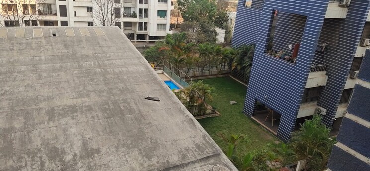 Balcony, amit-sapphire-park 2 Bedroom 1000 Sq.Ft. Apartment In Balewadi Pune 9628955