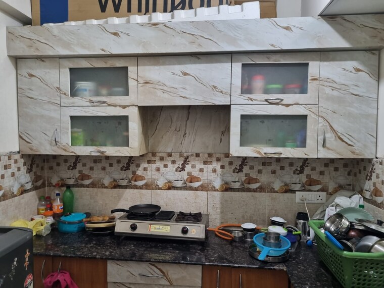 Kitchen, gaurs-siddhartham 2 Bedroom 945 Sq.Ft. Apartment In Siddharth Vihar Ghaziabad 9628987