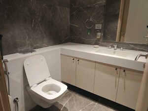 Bathroom in 4 BHK Apartment at Rustomjee Crown, Prabhadevi – for Sale