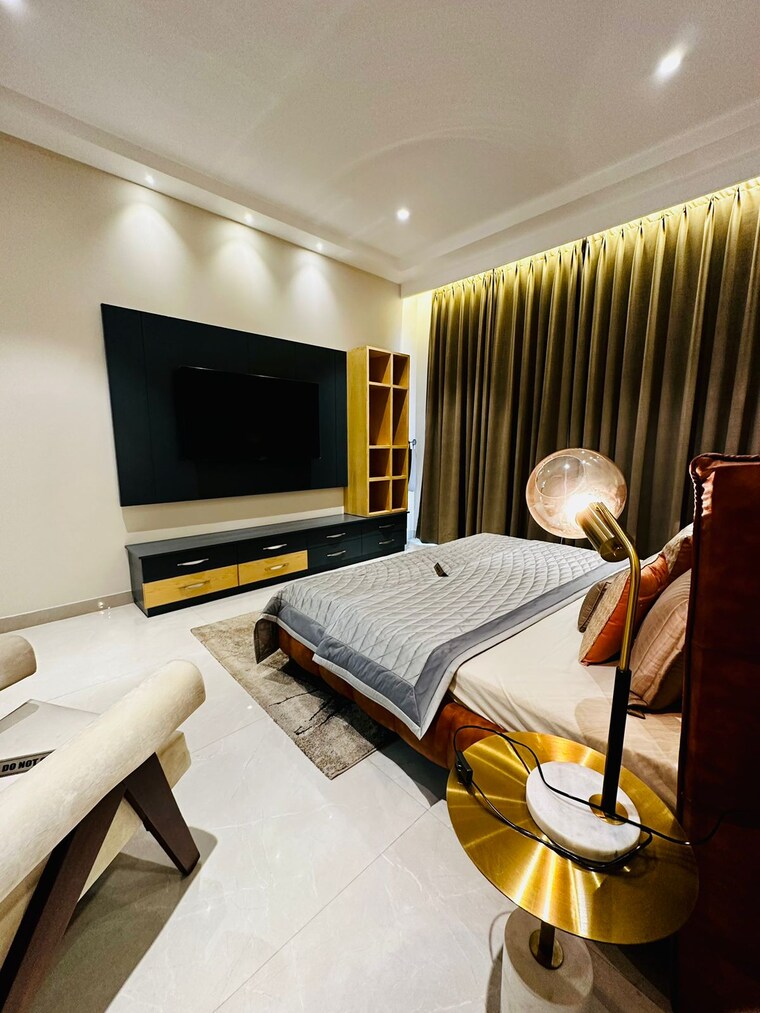 Bedroom, international airport road 3 Bedroom 1551 Sq.Ft. Apartment In International Airport Road Zirakpur 9629201