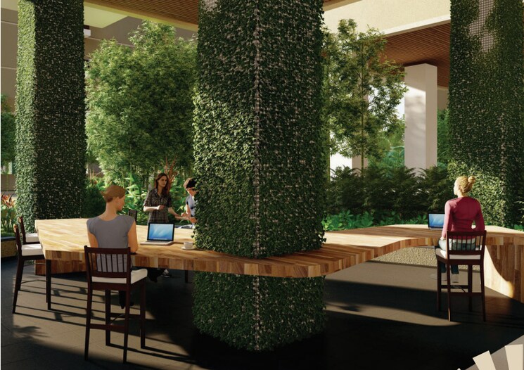 Garden, kokapet 3.5 Bedroom 2180 Sq.Ft. Apartment In Kokapet Hyderabad 9629230