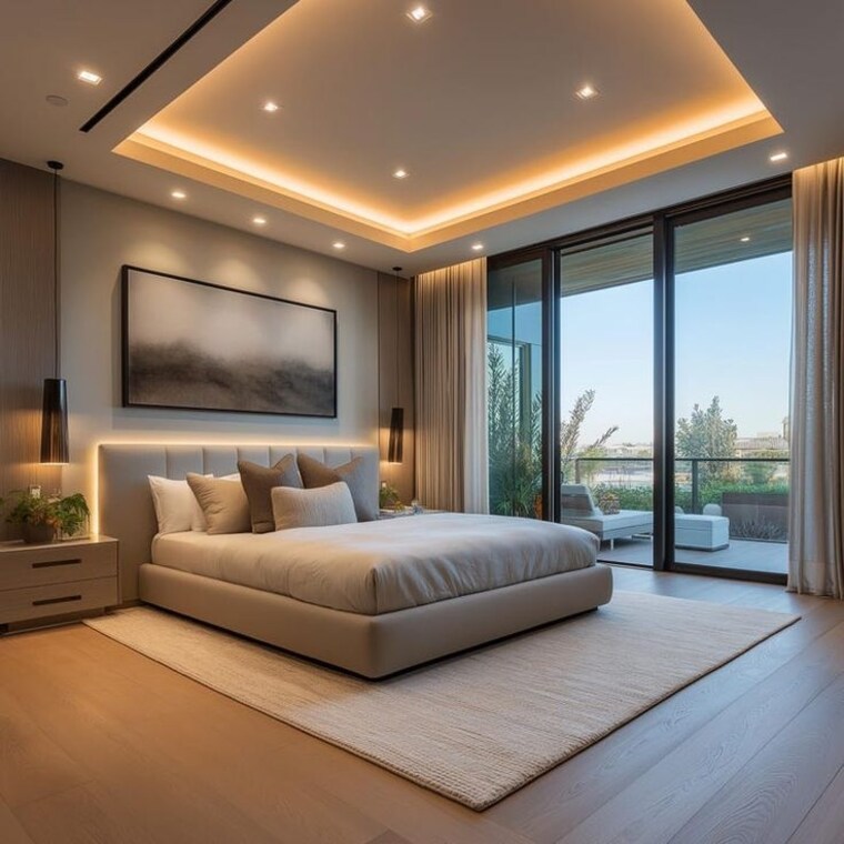 Bedroom, envyrons-vaastu-homes 4 Bedroom 3390 Sq.Ft. Apartment In Siddharth Vihar Ghaziabad 9629376