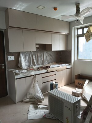 Kitchen in 3 BHK Apartment at Rohan Lifescapes Aquino, Prabhadevi – for Rent