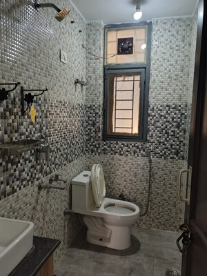 Bathroom in 2 BHK Apartment at Vasant Kunj – for Rent