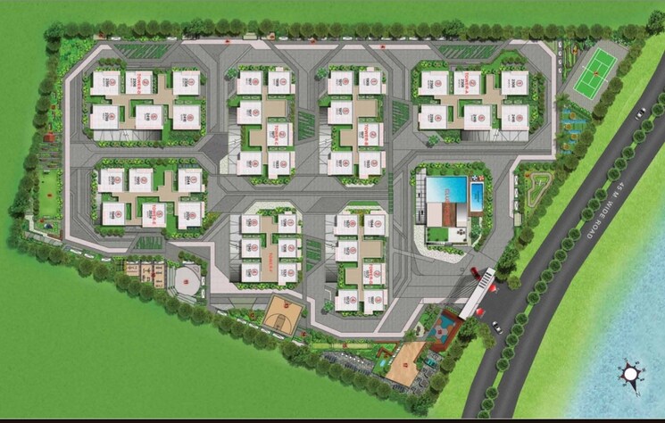 Master Plan, kondapur 3 Bedroom 1585 Sq.Ft. Apartment In Kondapur Hyderabad 9629456
