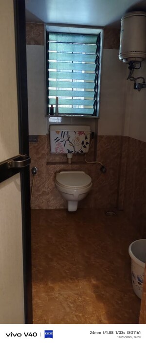 Bathroom in 2 BHK Apartment at HDIL Dheeraj Jamuna, Malad West – for Rent