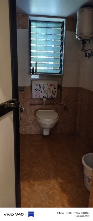Bathroom in 2 BHK Apartment at HDIL Dheeraj Jamuna, Malad West – for Rent