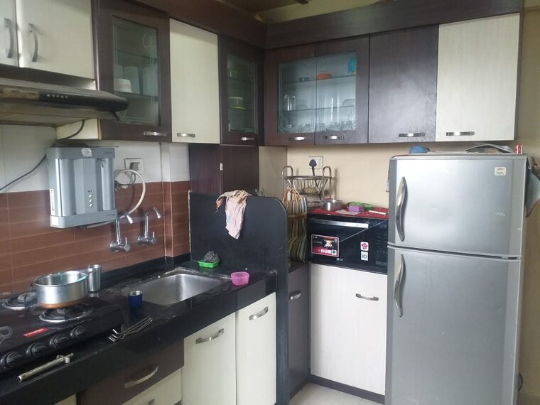 Kitchen, parande-woods 2 Bedroom 1000 Sq.Ft. Apartment In Dhanori Pune 9629527