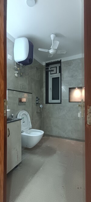 Bathroom in 3 BHK Apartment at Vasant Kunj – for Rent