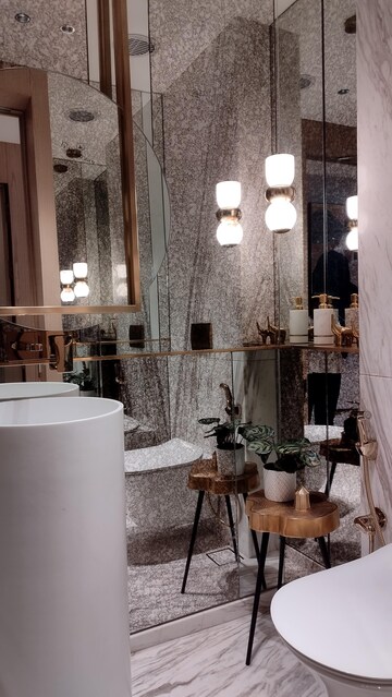 Balcony in 4 BHK Apartment at Lodha The Park, Worli – for Sale