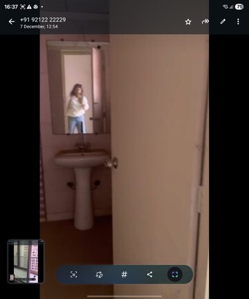 Master Bedroom in 2 BHK Apartment at Amrapali Golf Homes, Sector 4 Greater Noida – for Rent