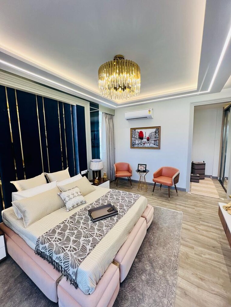 Living Room, urban-the-zirk 3 Bedroom 1750 Sq.Ft. Apartment In Nabha Zirakpur 9629799