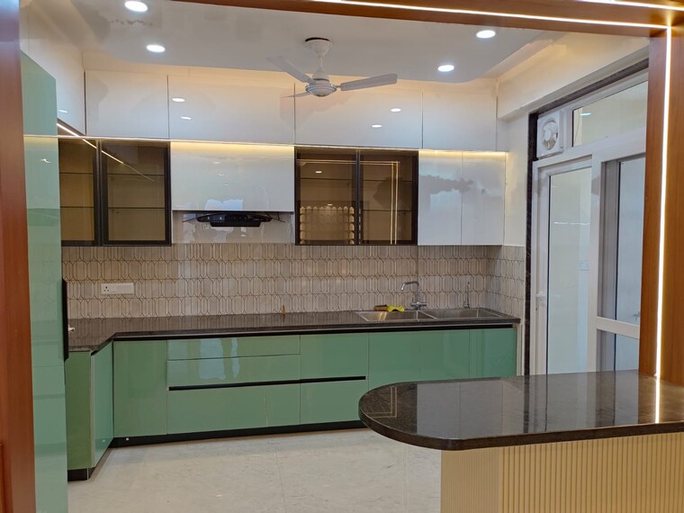 Kitchen, sector 19b dwarka 3 Bedroom 2000 Sq.Ft. Apartment In Sector 19b Dwarka Delhi 9629892