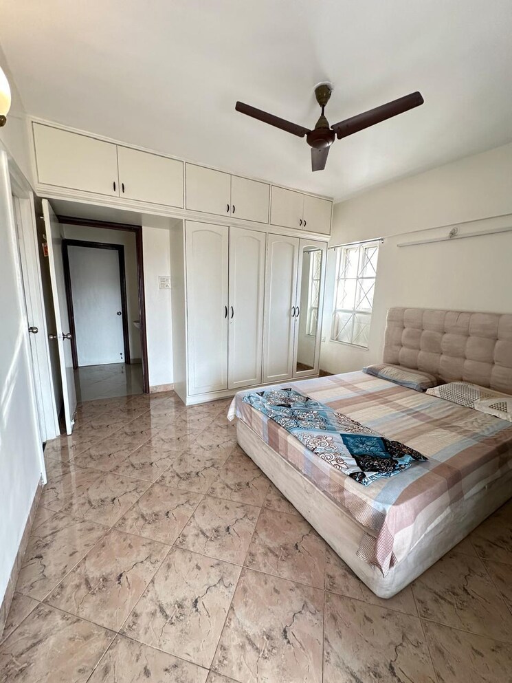 Bedroom, siddharth-ganga-tower 3 Bedroom 1300 Sq.Ft. Apartment In Kalyani Nagar Pune 9630008