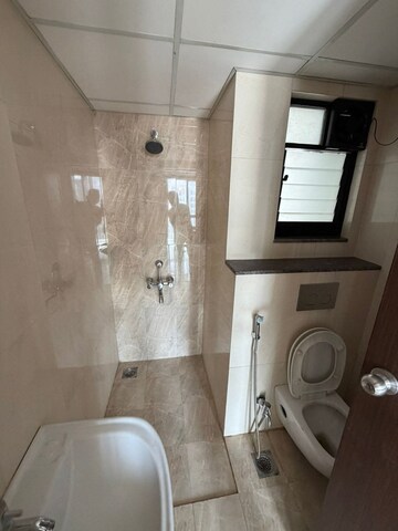 Bathroom in 1 BHK Apartment at Yashwin Orizzonte, Kharadi – for Rent
