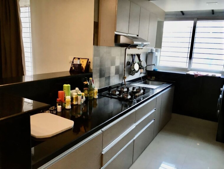 Kitchen, adhiraj-gardens 2 Bedroom 1200 Sq.Ft. Apartment In Kharghar Navi Mumbai 9625079