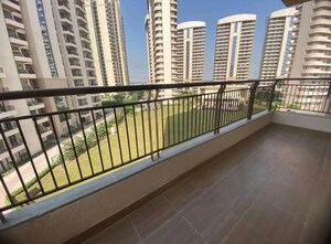 Balcony in 3 BHK Apartment at Chintels Serenity, Sector 109 – for Rent