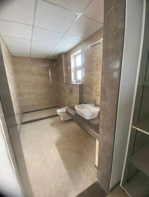 Bathroom in 3 BHK Apartment at Chintels Serenity, Sector 109 – for Rent