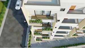 Staircase in 3 BHK Villa at Almasguda – for Sale