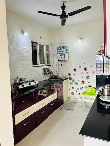 Kitchen in 2 BHK Apartment at Saakaar Silvana Apartment, Kharadi – for Rent