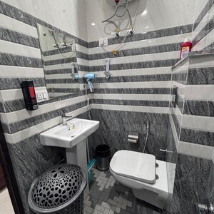 Bathroom in 2 BHK Independent House at Lajpat Nagar – for Rent