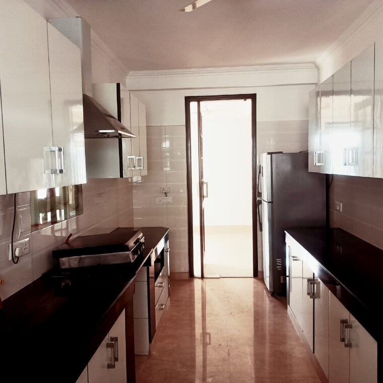 Kitchen, jangpura 3 Bedroom 1800 Sq.Ft. Independent House In Jangpura Delhi 9630443