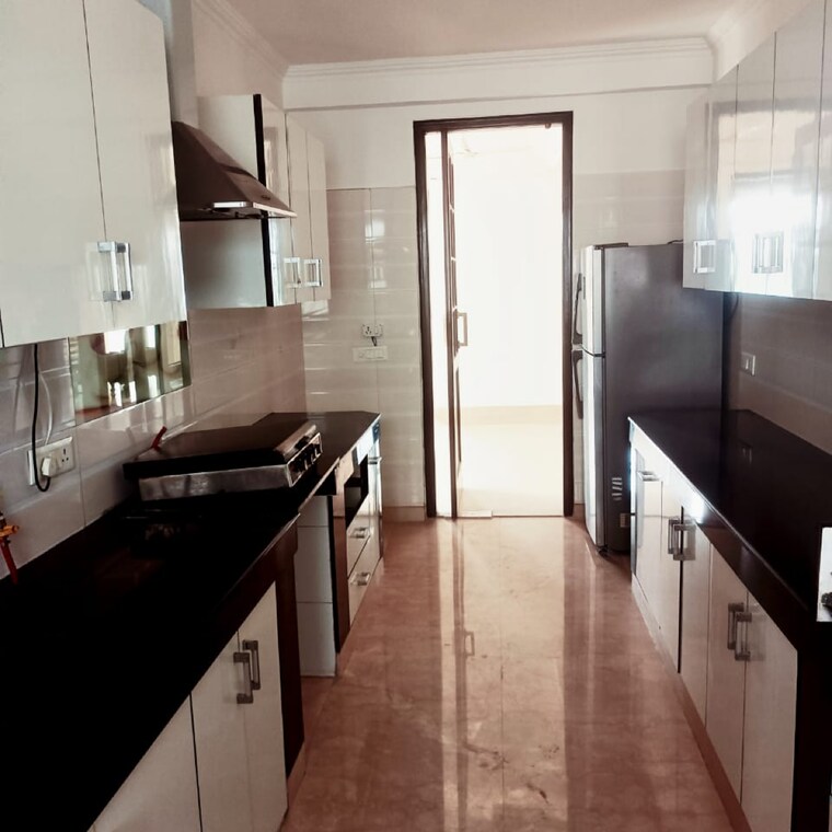 Kitchen, jangpura 3 Bedroom 1800 Sq.Ft. Independent House In Jangpura Delhi 9630443