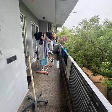Balcony in 3 BHK Independent House at Jangpura – for Rent
