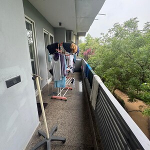Balcony in 3 BHK Independent House at Jangpura – for Rent