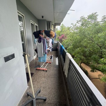 Balcony in 3 BHK Independent House at Jangpura – for Rent