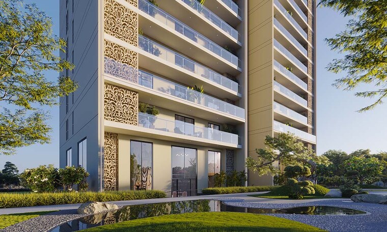 Exterior View, experion-windchants 4 Bedroom 4350 Sq.Ft. Apartment In Sector 112 Gurgaon 9630502