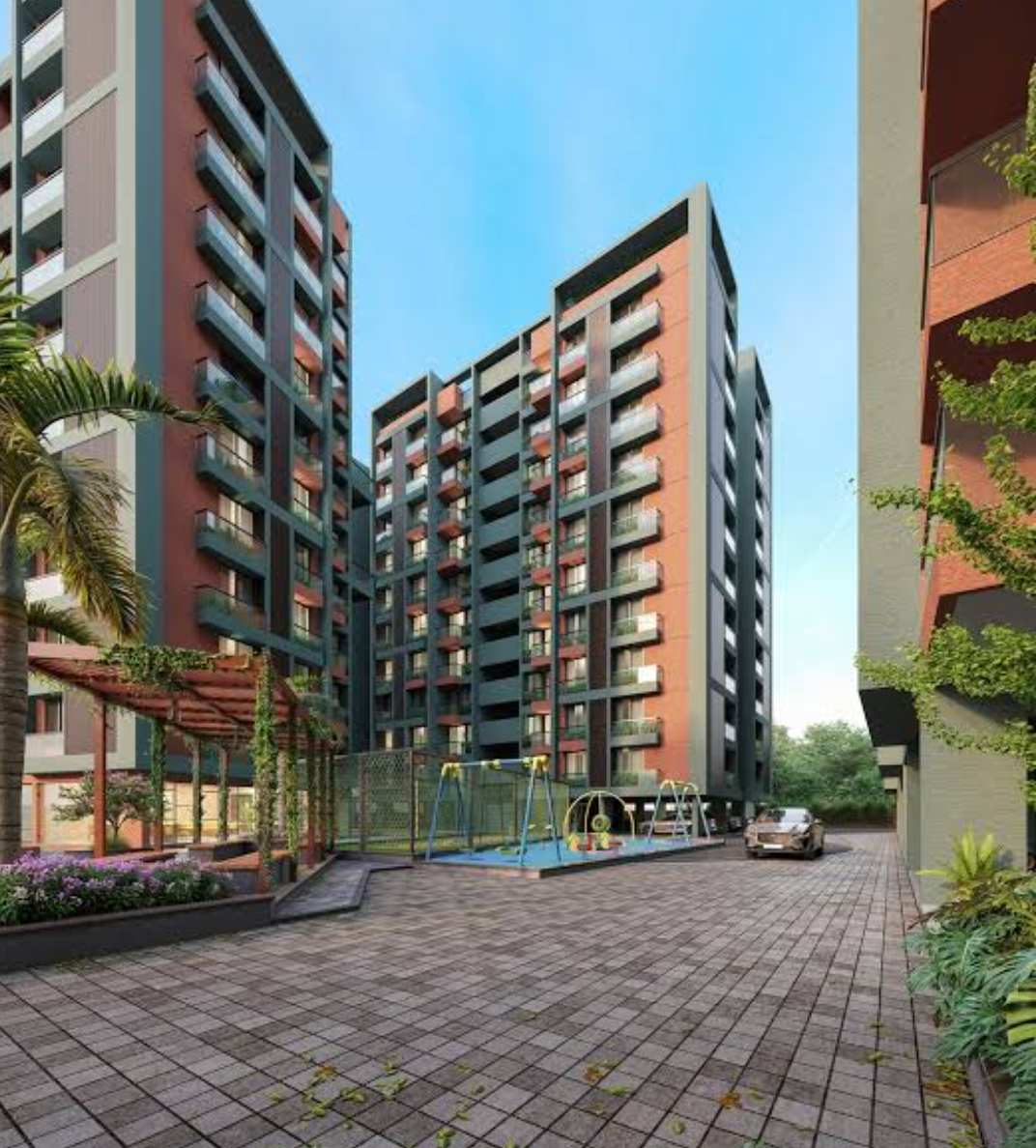 3 BHK Apartment For Rent in Shilaj