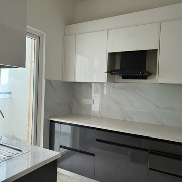 Kitchen in 3 BHK Apartment at Central Park Flower Valley Aqua Front Towers, Sohna Sector 33 – for Rent