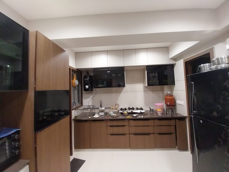 Kitchen, shilaj 3 Bedroom 1550 Sq.Ft. Apartment In Shilaj Ahmedabad 9630574