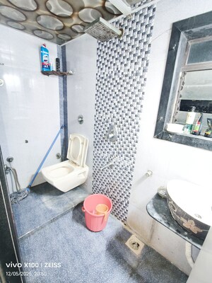 Attached Bathroom in 1 BHK Apartment at Shree Swami Samarth Apartment Kalwa, Kalwa – for Sale