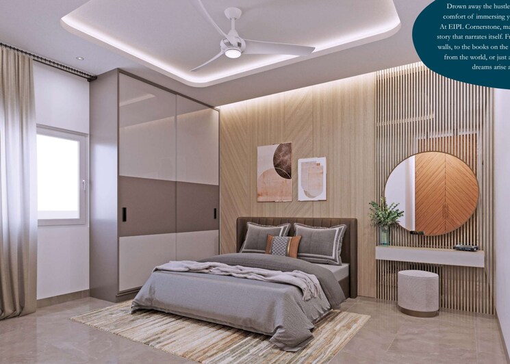 Living Room, puppalaguda 2.5 Bedroom 1370 Sq.Ft. Apartment In Puppalaguda Hyderabad 9630610