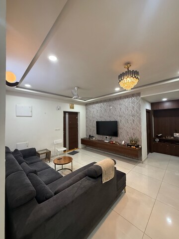 Living Room in 3 BHK Apartment at Svadha Kollaar, Osman Nagar – for Sale