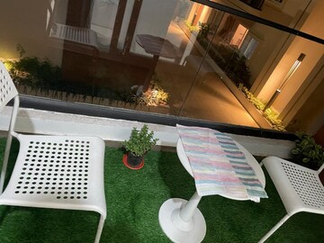 Balcony in 3 BHK Apartment at Svadha Kollaar, Osman Nagar – for Sale