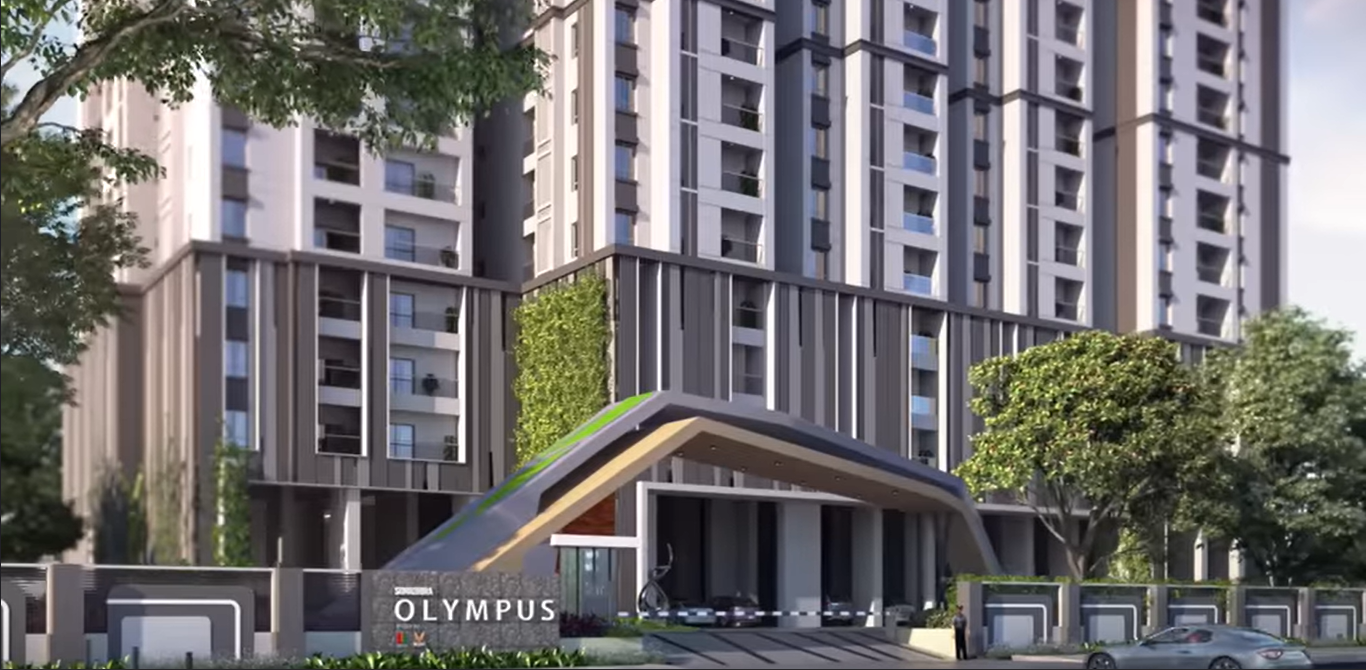 3 BHK + Pooja Room 2320 Sq.Ft. Apartment in Sumadhura Olumpus