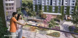 Balcony in 3 BHK Apartment at Sumadhura Olumpus, Nanakramguda – for Sale